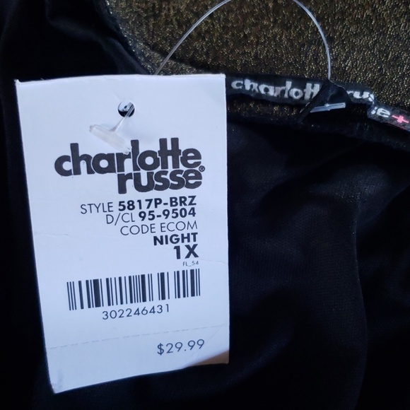 Gold/black metallic lined midi swing skirt - Picture 4 of 6